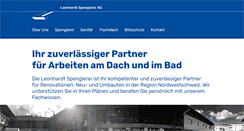 Desktop Screenshot of leonhardt.ch