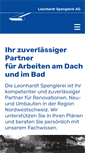 Mobile Screenshot of leonhardt.ch